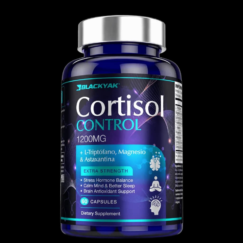 Cortisol Control — L-Triptófano + Magnesio + Astaxantina